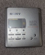 Sony MZ-R55 MD Walkman Portable MiniDisc Recorder Made in Japan Tested