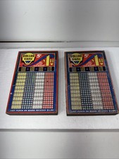 VTG Dollar Game 5 cent Last Punch On Board Game Lot Of 2