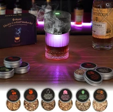 2025 Electric Whiskey Smoker Kit Cocktail Smoker Kit Gifts for Men, Dad, Husband