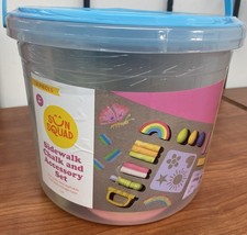 Sun Squad Sidewalk Chalk- 40 pieces of assorted colors-BRAND New
