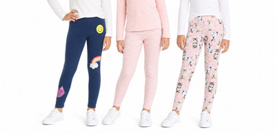Carter's Kid Girls' 3-Pack Full Length Cotton Leggings Set  Size 7