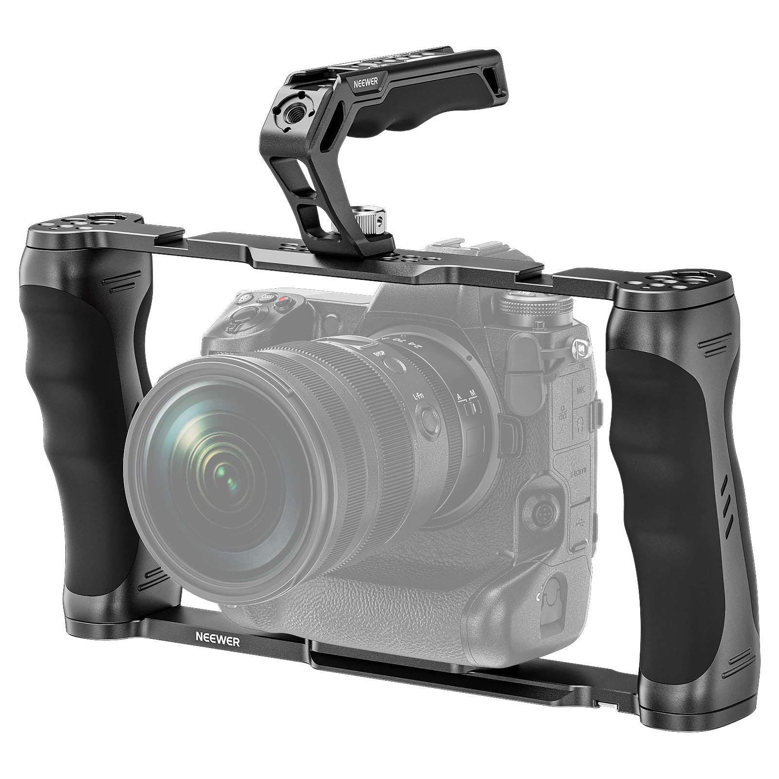 Universal Camera Cage & Top Handle with 3/8" Pins for ARRI, CA016T
