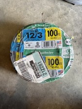 Southwire 100 ft. 12/3 Gray Solid CU UF-B W/G Wire