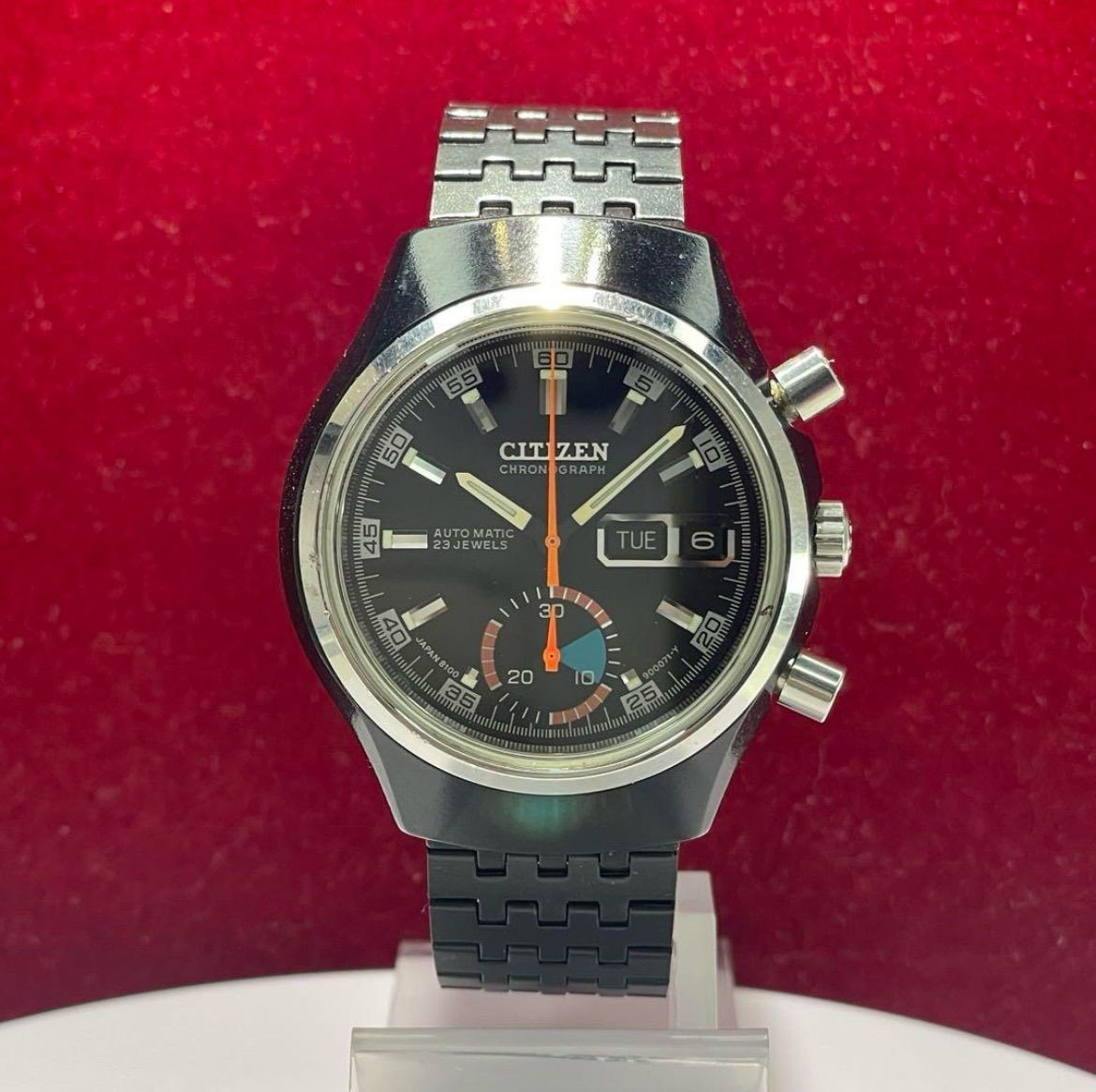 Citizen Challenge Timer Chronograph 70s Vintage A… - image 5