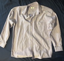 LaCoste Button Down Shirt Short Sleeve Mens Size 38