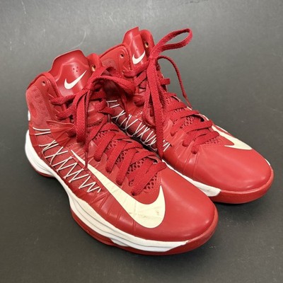 Nike Hyperdunk Red/White High Top Basketball Shoes Men Size 9.5  524875-600