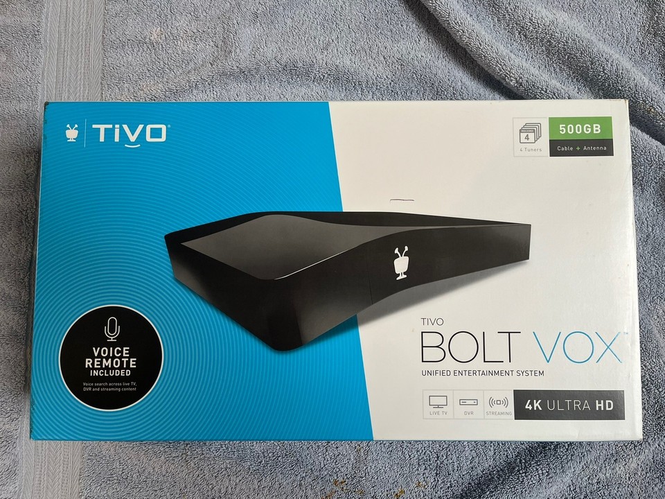 TiVo Bolt VOX TCD849500v 500gb with lifetime service subscription. eBay