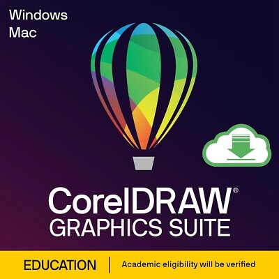 CorelDRAW Graphics Suite 2024 Activation Card for Students & Teachers