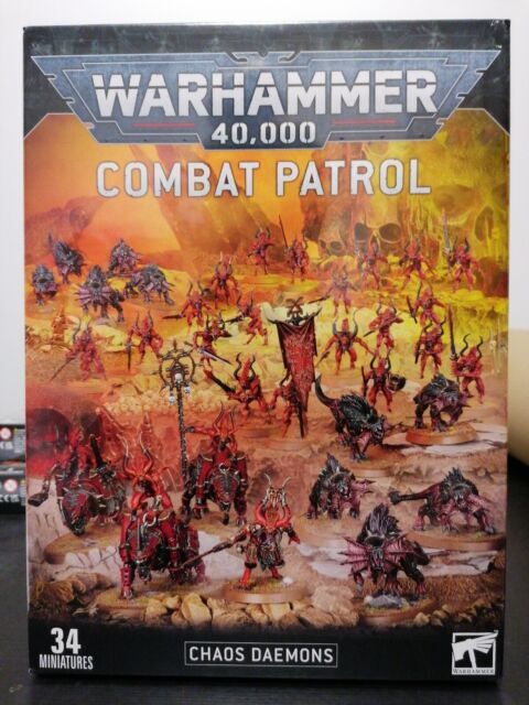 Games Workshop Warhammer 40K Combat Patrol: Chaos Daemons Miniature ...