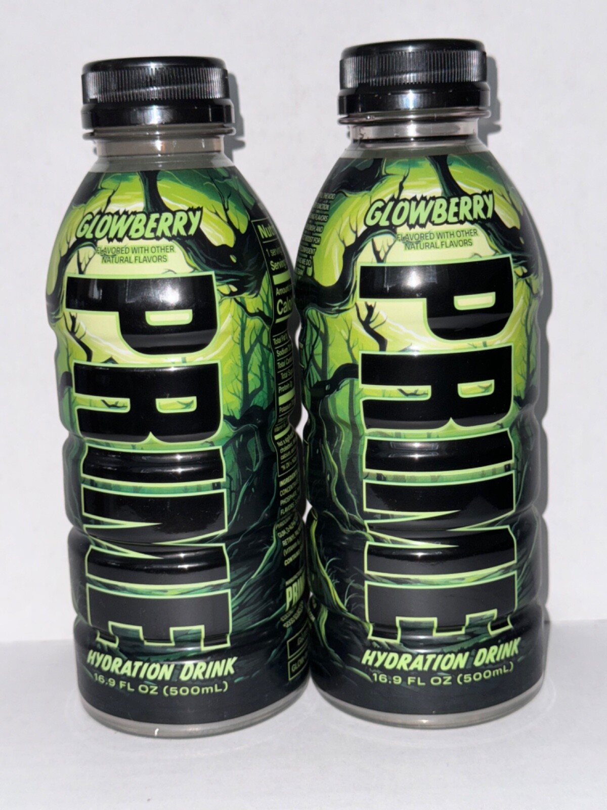 ⭐️ PRIME Glowberry Limited Edition Rare  Hydration Drink ⭐ Halloween Lot of 2