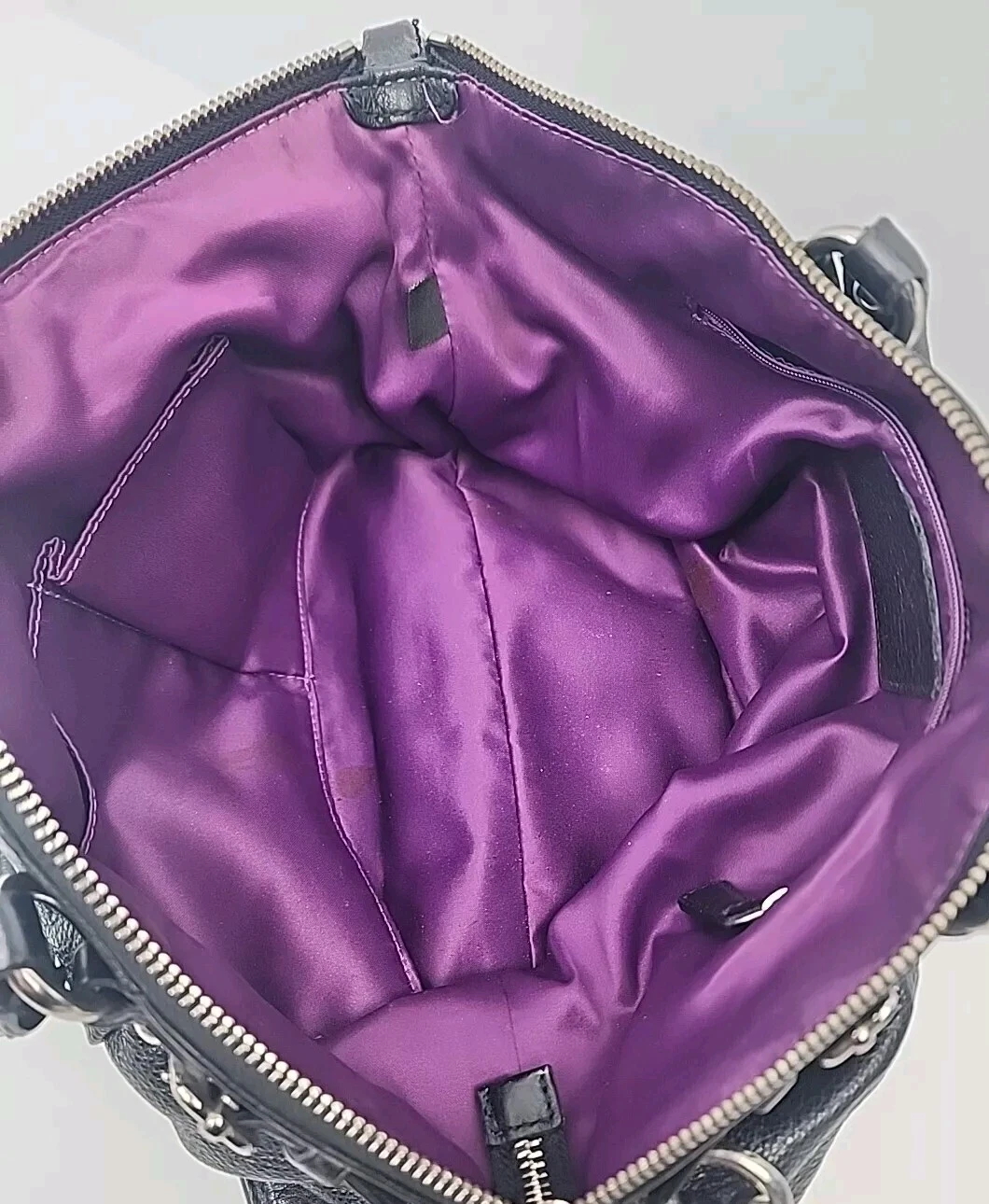 Borsa Coach Madison Sophia in pelle a 2 vie F18609 nera elegante