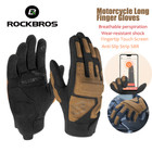 ROCKBROS Motorcycle Gloves,Work Full Finger Motorbike Gloves with Touchscreen