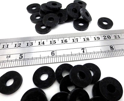 #ad Rubber Washer 1 4quot; ID x 5 8quot; OD x 3 32quot; Thick Durable Resists Ozone UV $33.31