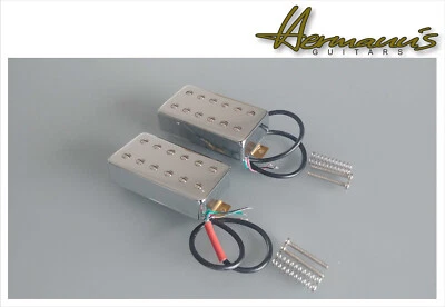 HERMANN´S Humbucker Vintage 60's Classic Set, Alnico 5, 12 verstellbare Polschrauben