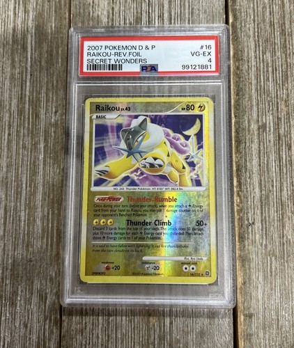 Raikou graded PSA 4 for sale on eBay
