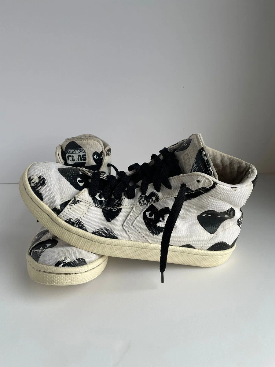Comme des garçons store pro leather high top