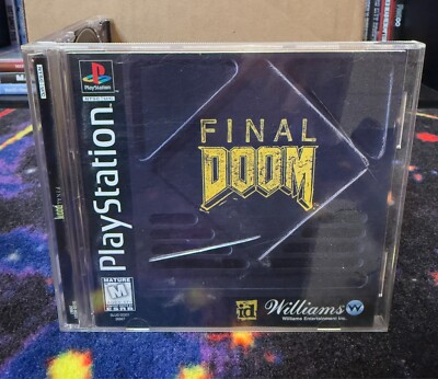 Final Doom - PlayStation 1 - PS1 - Used - CIB - Authentic - Black Label