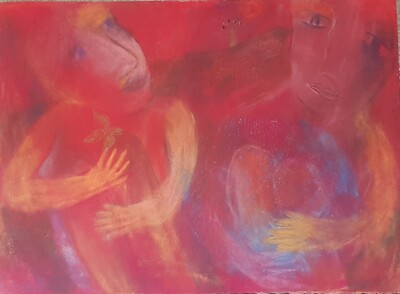 Original Inspirational Art Painting By Louise MCCLARY
