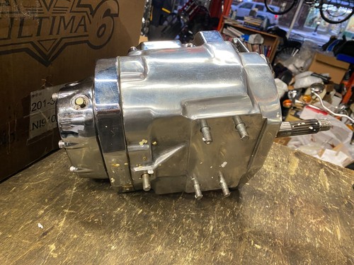 Ultima 6-speed Polished Transmission Harley Softail Fxst Heritage Chopper 90-99 - Picture 6 of 6