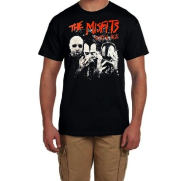 THE MISFITS STATIC AGE 長袖Tシャツ XL ホラーパンク MISFITS STATIC AGE PUNK ROCK Black T Shirt | eBay