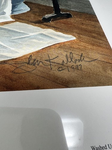 John Kollock Signed Numbered Art Print “Washed Up” 1997 Sealed! 249/750 Georgia - Picture 4 of 23