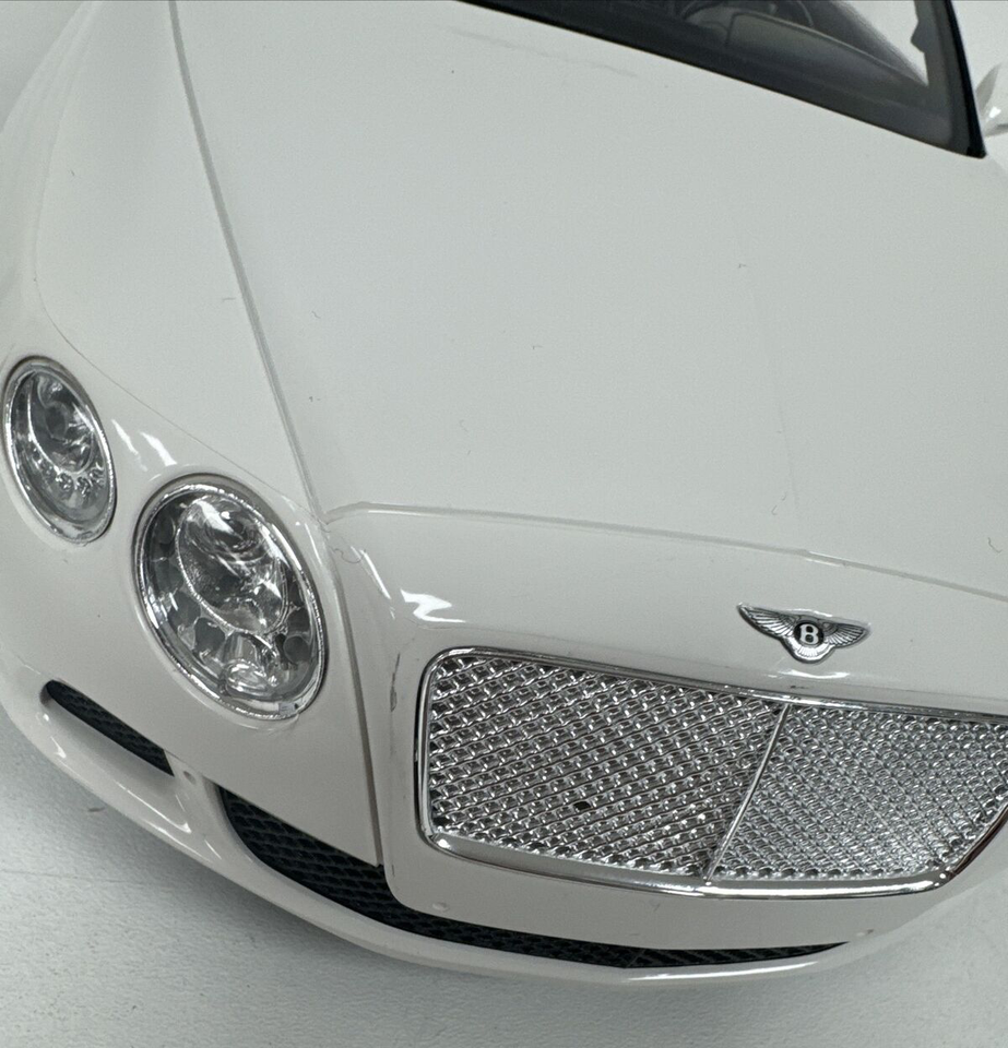 Bentley Remote Control Car White Continental Convertable RC Toy Kids
