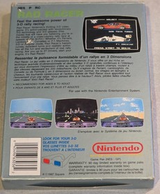 RAD RACER NINTENDO NES