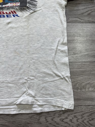VINTAGE 1990S RED BULL SAUBER PETRONAS FORD F1 COTTON GREY T-SHIRT Sz XL X-LARGE - Picture 4 of 24