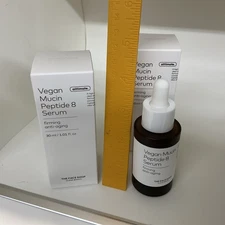 The Face Shop Vegan Mucin Peptide 8 Serum 1.01 fl oz Anti-Aging. Lot Of 2 !!
