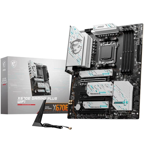 MSI X670E GAMING PLUS WIFI Motherboard ATX Socket AM5 AMD X670 7E16-003