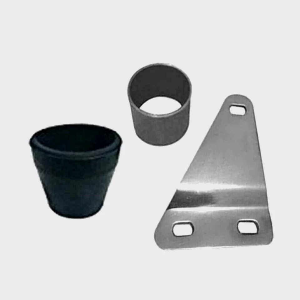 Für Royal Enfield Klassisch 350cc 500cc Chrom Kurz Flasche Leer Auspuff Silencer - Bild 3 von 4