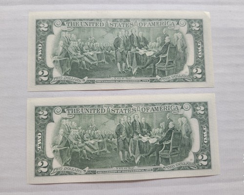 Due (2) monete da collezione - Gli Stati Uniti d'America due dollari - Foto 2 di 10