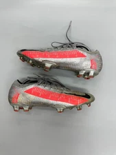 NIKE Mercurial Vapor 13 FG Elite ACC Metallic Gray Soccer Cleats Boots US10.5