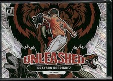 2023 Panini Donruss Unleashed Rapture Grayson Rodriguez #U15 Baltimore Orioles
