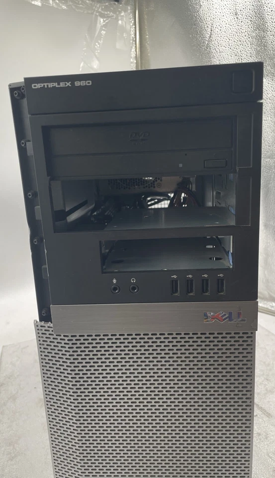 Dell OptiPlex 960 MT System Unit PC Intel Core 2 Duo No HDD For Parts Only - Image 2 of 4