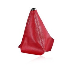Car Shift Knob Dust Cover Leather Manualautomatic Gear Shifter Protective Red