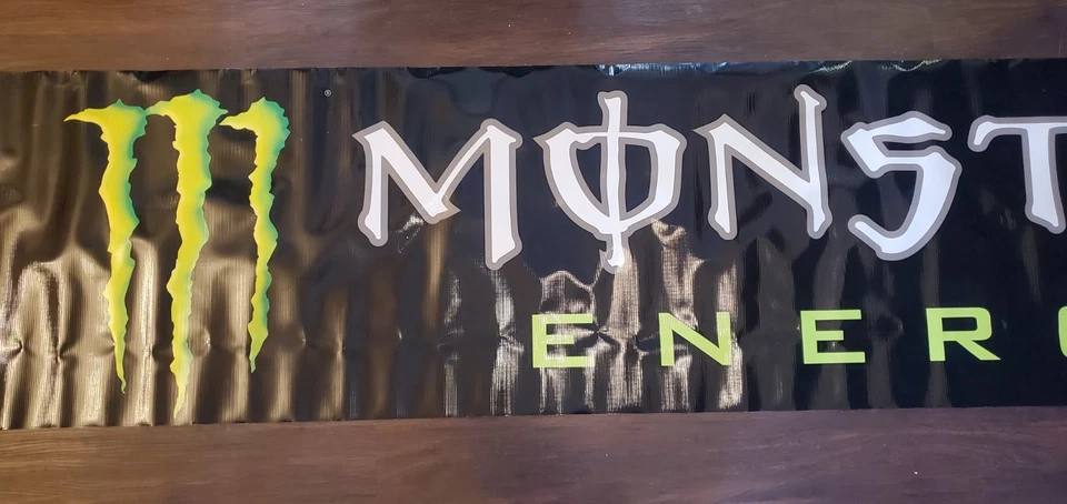 Kurt Busch #1 Monster Energy Chip Ganassi Racing Chevrolet Pit Wall Banner - Image 4 of 4