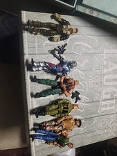 Lote de 6 figuras de acción Gi Joe Cobra de colección juguete militar The Corps Rick Ranger