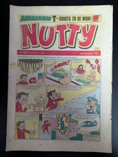 Nutty Comic No 199, December 3rd 1983, Bananaman