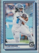 2025 Donruss Optic #172 Tyjae Spears Holo