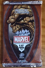 Marvel VS Origins One Booster Pack Of Cards 1st Edition The Thing UD 2004 SEALED