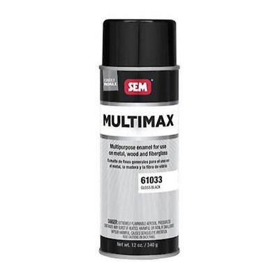 SEM 61033 | Multimax (Formerly Promax), 16 oz. Aerosol Can, Gloss Black