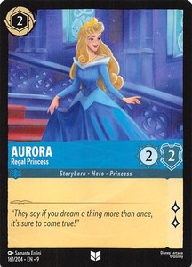 Aurora Regal Princess 161/204 Fabled Disney Lorcana 020317