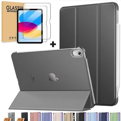 Hülle + Schutzglas 9H für iPad 12./11./10. Generation (2026/2025/2022) (A18/A16)