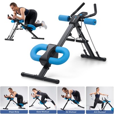 MERACH Ab Machine Workout Bench Press Ab Workout Gym Equipment Abdominal Trainer