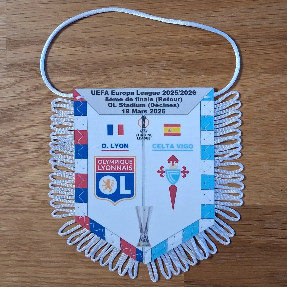 FANION WINPEL PENNANT FOOTBALL ENTENTE MONTCEAU LES MINES