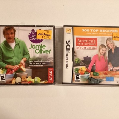 Lot - America's Test Kitchen: Let's Get Cooking & Jamie Oliver What s Cooking