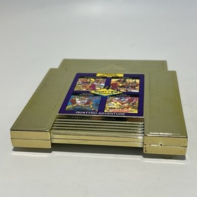 Quattro Adventure (Nintendo NES, 1991) Cartridge and Manual Tested Authentic