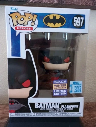 Funko Pop! Batman Flashpoint #597 Wondercon 2025 Exclusive W/PROTECTOR