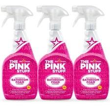 STARDROPS Pink Stuff Miracle Bathroom Foam Cleaner 750ml-FREE SHIPPING-PACK OF 3